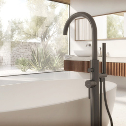 Omnires Y Bateria wannowa wolnostojąca grafit Y1233GR