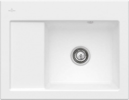 Villeroy & Boch Zlewozmywak SUBWAY 45 COMPACT MAN. white alpin CLASSICLINE, prawa komora VB-3313 01 R1