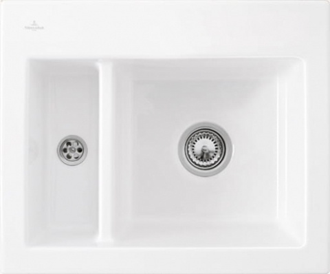 Villeroy & Boch Zlewozmywak SUBWAY 60XM MAN. white alpin CLASSICLINE VB-6780 01 R1 Villeroy & Boch Zlewozmywak SUBWAY 60XM MAN. white alpin CLASSICLINE VB-6780 01 R1