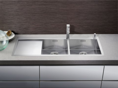 BLANCO Zlewozmywak ZEROX 700-U stal Dark Steel, InFino 526244 BLANCO Zlewozmywak ZEROX 700-U stal Dark Steel, InFino 526244