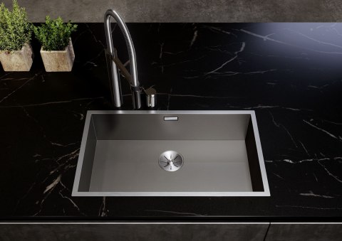 BLANCO Zlewozmywak ZEROX 700-U stal Dark Steel, InFino 526244 BLANCO Zlewozmywak ZEROX 700-U stal Dark Steel, InFino 526244