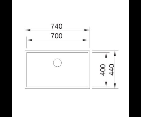 BLANCO Zlewozmywak ZEROX 700-U stal Dark Steel, InFino 526244 BLANCO Zlewozmywak ZEROX 700-U stal Dark Steel, InFino 526244