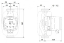 Grundfos ALPHA2 25-60 180 - Pompa obiegowa c.o .99411175