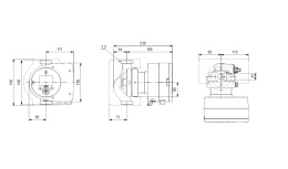 Pompa obiegowa GRUNDFOS MAGNA 3 25-80, korpus 180mm 97924246