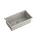 Quadron Zlewozmywak 1-komorowy podwieszany Clark 760 Betonowy/Miedziany BM7643221U-GR-PVDC1