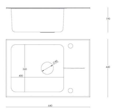 Quadron Zlewozmywak szklany Hugh 116 + Bateria Naomi ST3564SC1BS-BW7059CZP Quadron Zlewozmywak szklany Hugh 116 + Bateria Naomi ST3564SC1BS-BW7059CZP
