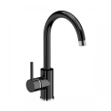 Quadron Zlewozmywak szklany Jack 116 + Bateria Naomi ST3564SC3BS_ BW7059CZPST3564SC3BS_ BW7059CZP
