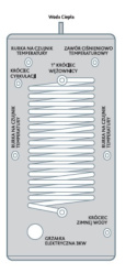 Thermes Zbiornik CWU 300l z wężownicą 2,97m2 ze stali nierdzewnej ULTRA INOX podgrzewacz do pomp ciepła posiada grzałkę 3kw 230V