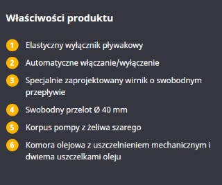 Wilo Rexa MINI3-V04.09/T05-540/O-10M pompa odwodnieniowa do wody brudnej 3094010 Wilo Rexa MINI3-V04.09/T05-540/O-10M pompa odwodnieniowa do wody brudnej 3094010