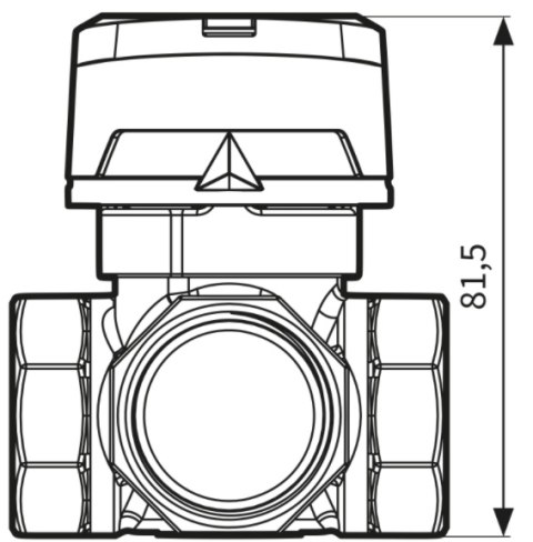 AFRISO ZESTAW - ZAWÓR 4-DR ARV 485 PROCLICK + SIŁOWNIK ARM 343 (3-pkt; DN32; 230 V AC; Rp5/4"; Kvs 16) 13 485 44 AFRISO ZESTAW - ZAWÓR 4-DR ARV 485 PROCLICK + SIŁOWNIK ARM 343 (3-pkt; DN32; 230 V AC; Rp5/4"; Kvs 16) 13 485 44