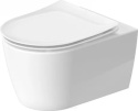 Duravit Soleil by Starck Zestaw miska wisząca rimless z deską wolnoopadającą, 45910920A1