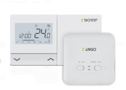 ENGO bezprzewodowy, programowany, natynkowy regulator temperatury E901RF