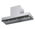 Z kodem LATO -7% !!! FRANKE studio FSAS A90 BK/XS Stal szlachetna/Czarne szkło Okap do wbudowania w szafkę AQ-Sense 305.0657.263