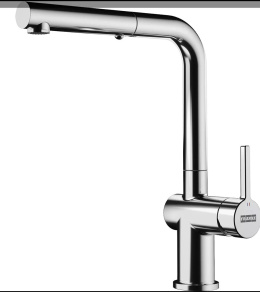 FRANKE studio Tap Active L window pull out 2 jets Chrom Bateria kuchenna 115.0653.391