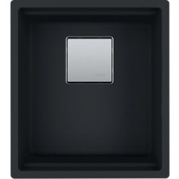 Z kodem LATO -7% !!! Franke STUDIO Kanon KNG 110-37 zlewozmywak 37x42 cm z Fragranit+ czarny mat 125.0633.001