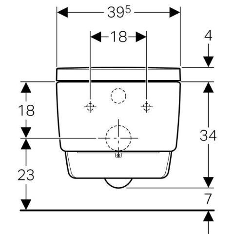 GEBERIT AquaClean MERA COMFORT urządzenie WC z funkcją higieny intymnej ceramika kolor biały alpin, osłona biały 146212111 GEBERIT AquaClean MERA COMFORT urządzenie WC z funkcją higieny intymnej ceramika kolor biały alpin, osłona biały 146212111