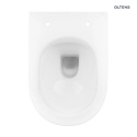 Oltens Zestaw Hamnes Kort miska WC wisząca PureRim 49 cm z powłoką SmartClean z deską wolnoopadającą biały 42520000