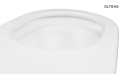 Oltens Zestaw Hamnes Kort miska WC wisząca PureRim 49 cm z powłoką SmartClean z deską wolnoopadającą biały 42520000