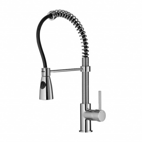 Omnires X2 Bateria kuchenna chrom/czarny mat X2CR