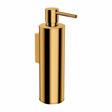 Omnires Modern Project Dozownik mydła w płynie wiszący złoty MP60721GL Omnires Modern Project Dozownik mydła w płynie wiszący złoty MP60721GL
