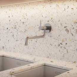 Omnires Y Bateria kuchenna podtynkowa chrom Y1256CR