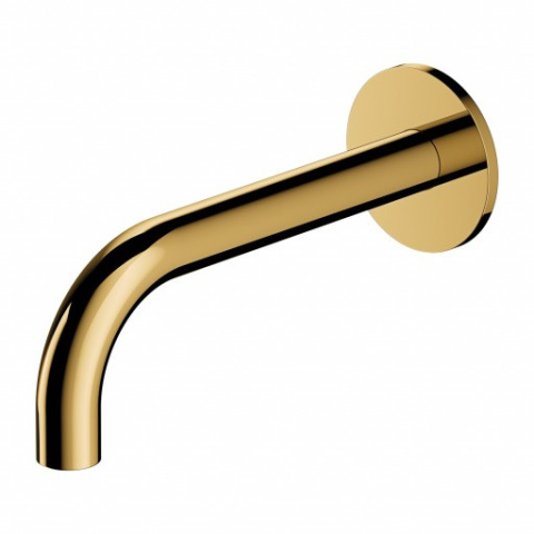 Omnires Y Wylewka wannowa ścienna złoty szczotkowany WDYGLB