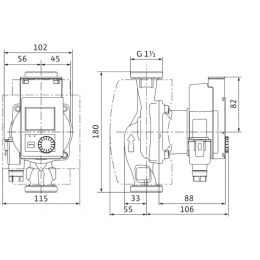 WILO Stratos PICO 25/0,5-4 180 mm 4244393