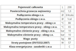 ACV WYMIENNIK TSA 1CO 200L A28923