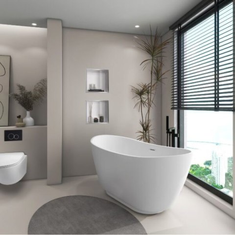 Balneo Wanna wolnostojąca PARMA WHITE – 170 x 72 cm J0101010301-1 Balneo Wanna wolnostojąca PARMA WHITE – 170 x 72 cm J0101010301-1