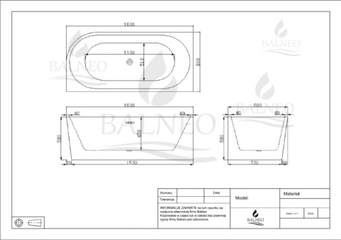 Balneo Wanna wolnostojąca narożna prawa AVOLA WHITE – 160 x 80 cm J0101010402-1 Balneo Wanna wolnostojąca narożna prawa AVOLA WHITE – 160 x 80 cm J0101010402-1