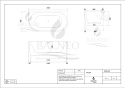 Balneo Wanna wolnostojąca przyścienna VIVA WHITE – 160 x 75 cm J0101010102-2