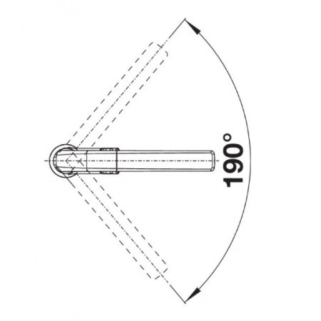 Blanco Avona-S Silgranit-Look Bateria kuchenna z wyciąganą wylewką delikatny biały 526929