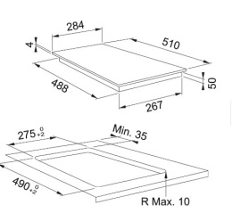 FRANKE studio FSM 302 I BK Płyta indukcyjna Smart Czarne szkło 108.0606.106