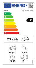 Z kodem LATO -7% !!! FRANKE studio Zmywarka FDW 614 D10P DOS C 117.0611.674