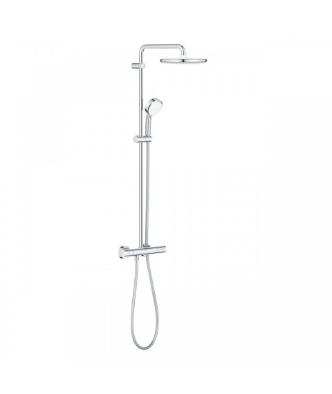 GROHE Tempesta Cosmopolitan System 250 System prysznicowy z termostatem do montażu ściennego 26670000 GROHE Tempesta Cosmopolitan System 250 System prysznicowy z termostatem do montażu ściennego 26670000