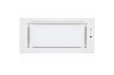 Toflesz okap Linea Glass 60cm Biały