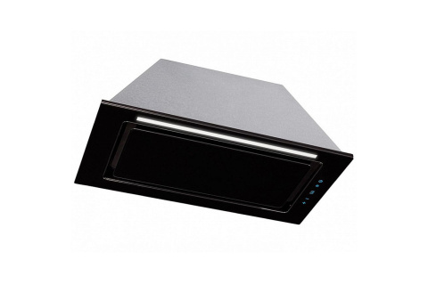 Toflesz okap Linea Glass 86.4 Czarny Toflesz okap Linea Glass 86.4 Czarny