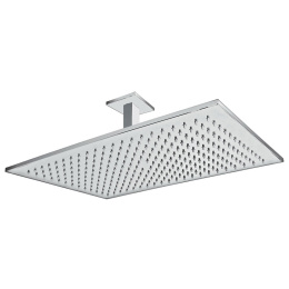 Z kodem LATO -7% !!! Tres Exclusive deszczownica 45x31,5 cm prostokątna chrom 03443203