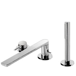 Z kodem LATO -7% !!! Tres Max Bateria nawannowa 3 otworowa chrom 06216102