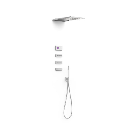 Tres Shower Technology zestaw prysznicowy chrom 09286408