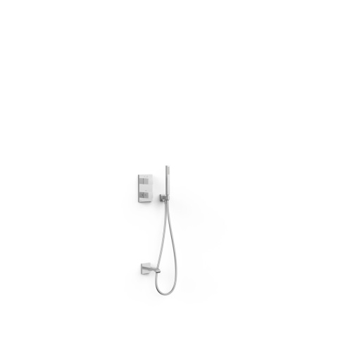 Z kodem LATO -7% !!! Tres Therm-Box Zestaw wannowo-prysznicowy podtynkowy termostatyczny chrom 00625006