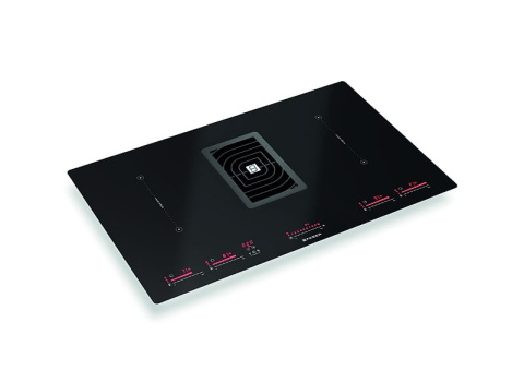 Faber Studio Okap GALILEO BK GLASS NG A83 zintegrowany z płytą indukcyjną czarne szkło 340.0594.624 Faber Studio Okap GALILEO BK GLASS NG A83 zintegrowany z płytą indukcyjną czarne szkło 340.0594.624