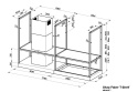 Faber Studio Okap Wysypowy T-SHELF EV8 BK MATT 180/2 325.0606.131