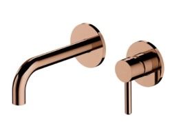 Omnires Y bateria umywalkowa podtynkowa miedź Y1215HCP