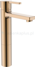 Roca Naia Rose Gold bateria umywalkowa stojąca wysoka różowe złoto A5A3B96RG0