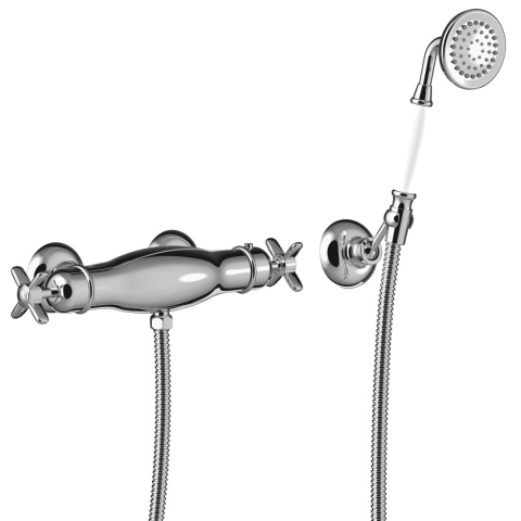 Z kodem LATO -7% !!! Tres Clasic bateria natryskowa termostatyczna chrom 24216409 Z kodem LATO -7% !!! Tres Clasic bateria natryskowa termostatyczna chrom 24216409