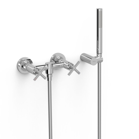 Z kodem LATO -7% !!! Tres Mont Blanc bateria prysznicowa ścienna chrom 28316301 Z kodem LATO -7% !!! Tres Mont Blanc bateria prysznicowa ścienna chrom 28316301