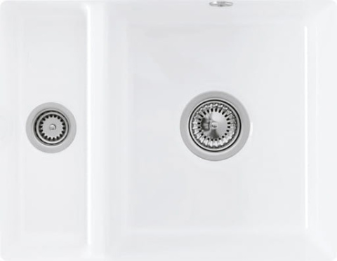 Villeroy & Boch Zlewozmywak SUBWAY 60XU MAN. white alpin CLASSICLINE, podblatowy VB-6758 01 R1 Villeroy & Boch Zlewozmywak SUBWAY 60XU MAN. white alpin CLASSICLINE, podblatowy VB-6758 01 R1