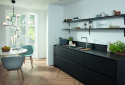Villeroy & Boch Zlewozmywak SUBWAY Style 60S MAN. pure black PREMIUMLINE, ociekacz aluminium VB-3366 01 R7