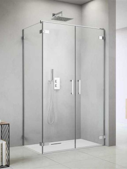 Radaway Arta DWD+S drzwi 60 cm przyścienne lewe chrom+/szkło przezroczyste 386184-03-01L